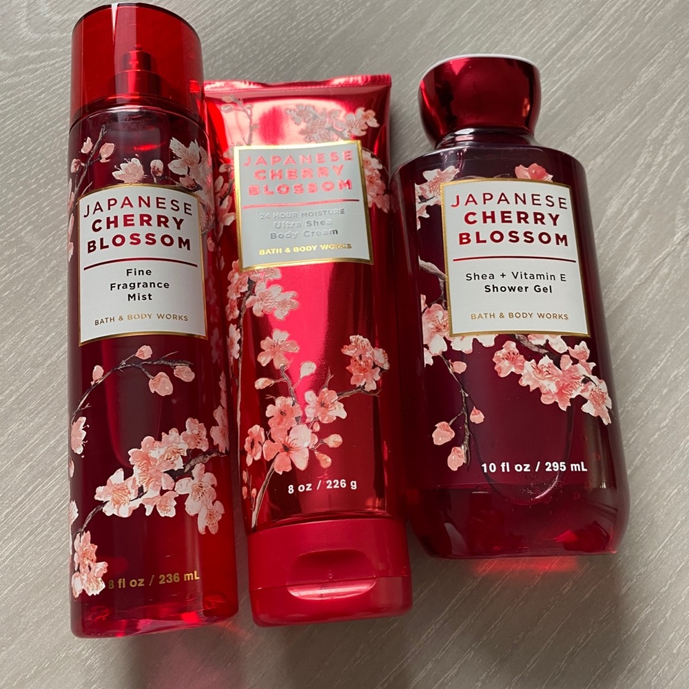 Japanese Cherry Blossom Bath & Body Works